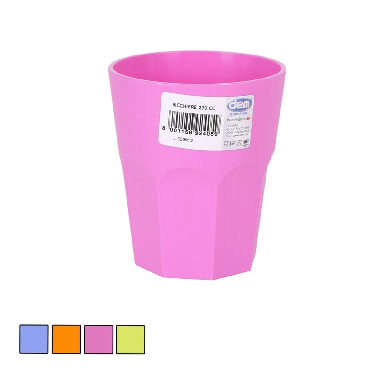 Sklenice Dem Bahia 270 ml (24 kusů)